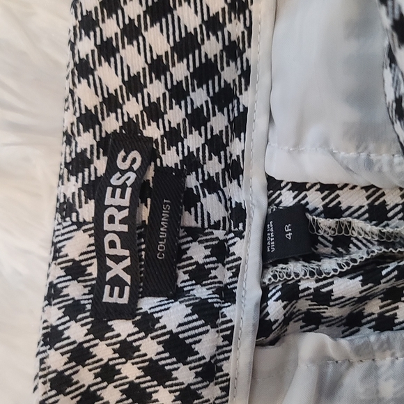 Express | columnist cropped pant | sz 4R - Picture 3 of 6